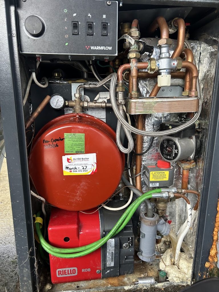 AJ oil boiler services