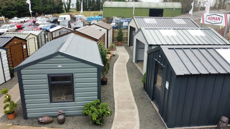 Adman Steel Sheds @Colemans Garden Centre