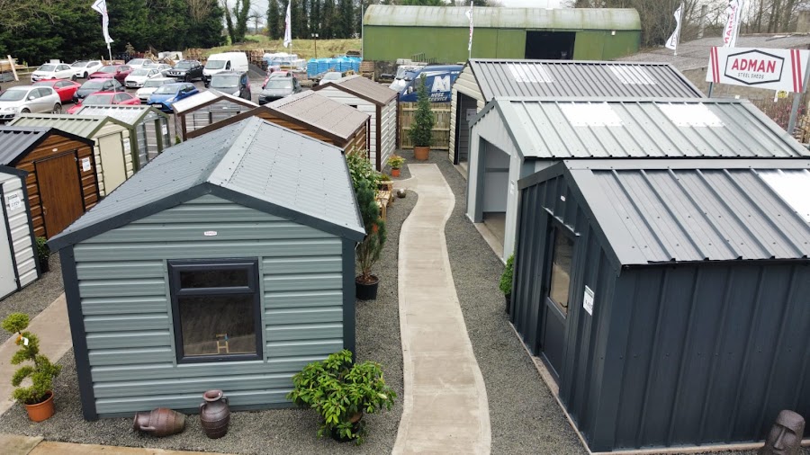 Adman Steel Sheds @Colemans Garden Centre