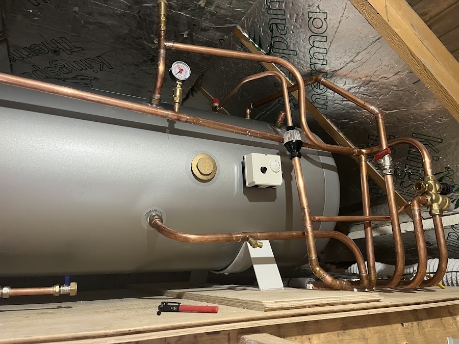 D. ONeill. Plumbing, heating and bathroom services.