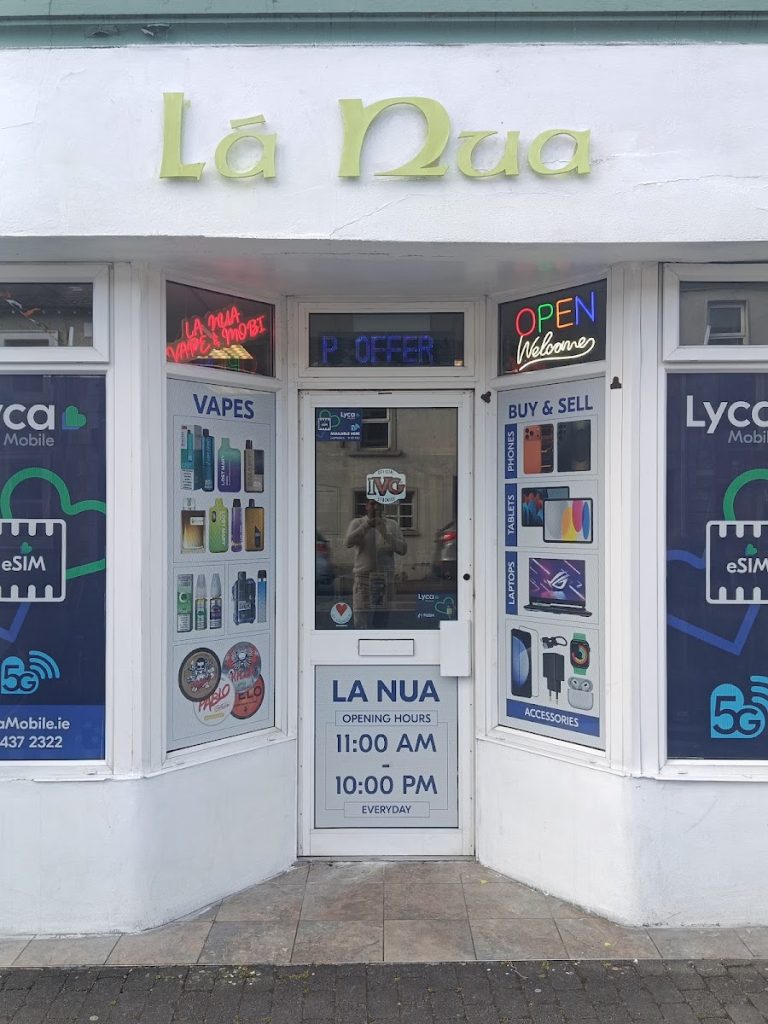 La Nua Mobile and Vape shop ballinamore