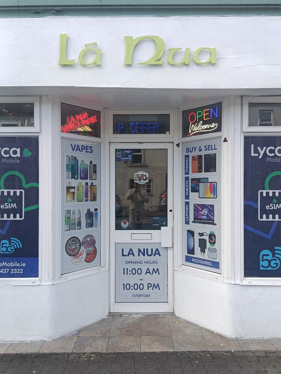 La Nua Mobile and Vape shop ballinamore
