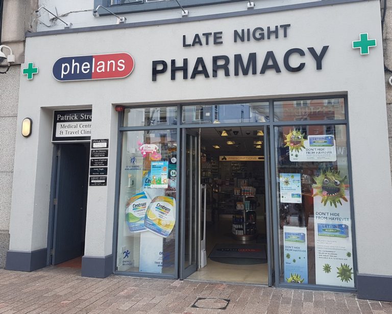 Phelan’s Pharmacy Patrick’s Street