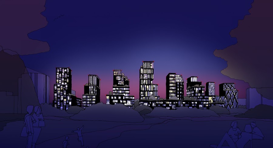 Sdesign Illustration – Freehand Architectural Illustration