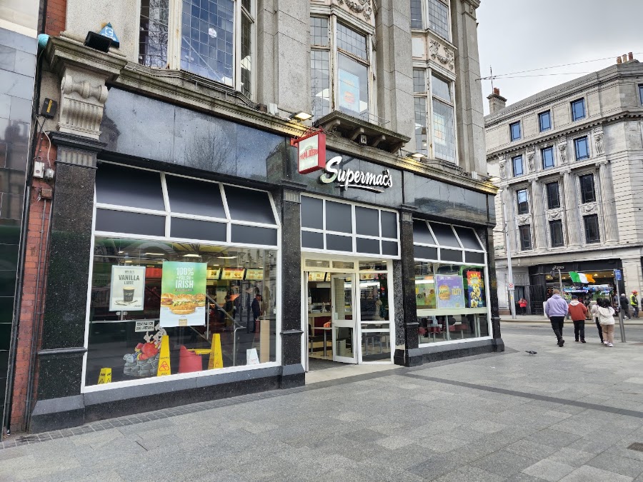Supermac’s & Papa John’s O’Connell Street Dublin