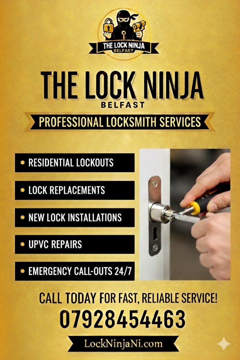 The Lock Ninja Locksmiths Belfast