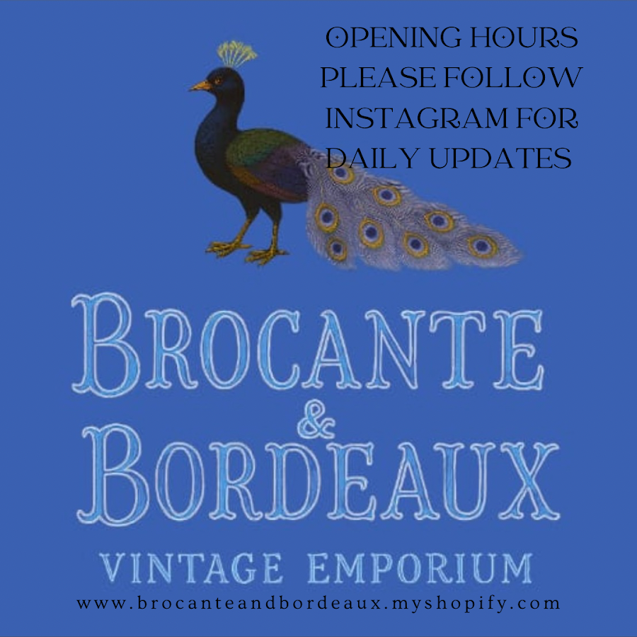 Brocante and Bordeaux antique vintage store