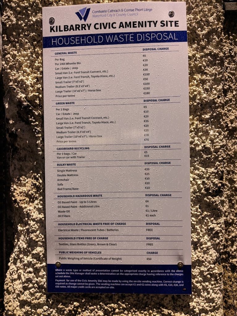 Kilbarry Civic Amenity Site