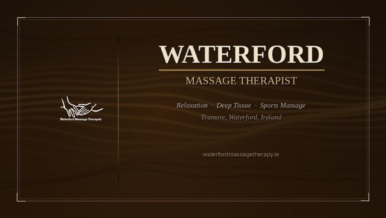Waterford Massage Therapist